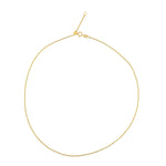 18K Yellow Gold Cable Chain Design Jewelry For Gifts