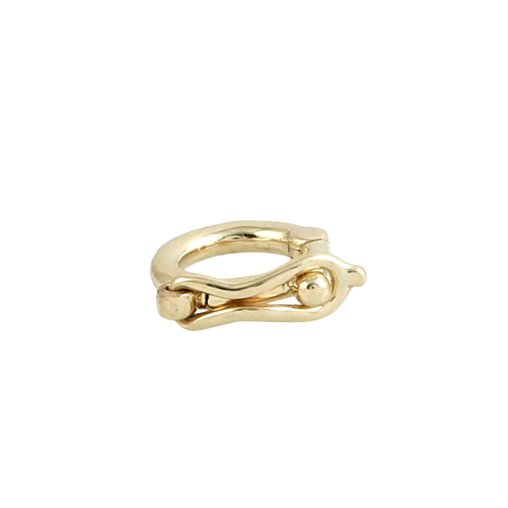 Gold Enhancer Bail / Charm Holder in 14K Yellow Gold