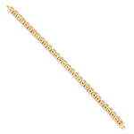 18K Yellow Gold Connector Finding Bezel Set Diamond Jewelry