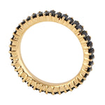 Baguette Sapphire 18k Yellow Gold Full Eternity Ring